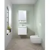Image de Geberit ONE armoire de toilette avec ComfortLight, 1 porte, avec niche, montage apparent, aluminium anodisé, 60x90cm, 505.831.00.1