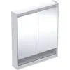 Image de Geberit ONE armoire de toilette avec ComfortLight, 2 portes, montage apparent, avec niche, 75x90x15cm, 505.832.00.2