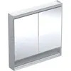 Image de Geberit ONE armoire de toilette avec ComfortLight, 2 portes, montage en saillie, avec niche, 90x90x15cm, 505.833.00.1