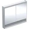 Image de Geberit ONE armoire de toilette avec ComfortLight, 2 portes, montage en saillie, avec niche, 105x90x15cm, 505.834.00.1