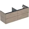 Image de Geberit ONE, meuble sous-lavabo à poser, 4 tiroirs, 133,2x50,4x47cm, 505.266.00.6