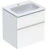 Image de Geberit iCon Set lavabo pour meubles avec meuble sous-lavabo, 2 tiroirs, 60x63x48 cm, 502331, 502.331.01.1