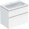 Image de Geberit iCon Set lavabo pour meubles avec meuble sous-lavabo, 2 tiroirs, 75x63x48 cm, 502336, 502.332.01.2