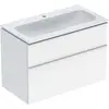 Image de Geberit iCon Set lavabo pour meubles avec meuble sous-lavabo, 2 tiroirs, 90x63x48 cm, 502337, 502.333.01.1