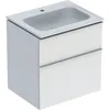 Image de Geberit iCon Set lavabo pour meubles avec meuble sous-lavabo, 2 tiroirs, 60x63x48 cm, 502331, 502.335.01.1