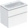 Image de Geberit iCon Set lavabo pour meubles avec meuble sous-lavabo, 2 tiroirs, 75x63x48 cm, 502336, 502.336.01.1