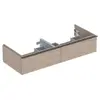 Image de Geberit iCon meuble sous-lavabo double, 2 tiroirs, 118,4x24,7x47,6 cm, 502314, 502.314.JH.1