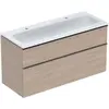 Image de Geberit iCon Set lavabo pour meubles avec meuble sous-lavabo, 2 tiroirs, 120x63x48 cm, 502334, 502.334.JH.1
