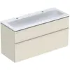 Image de Geberit iCon Set lavabo pour meubles avec meuble sous-lavabo, 2 tiroirs, 120x63x48 cm, 502334, 502.334.JL.1