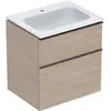 Image de Geberit iCon Set lavabo pour meubles avec meuble sous-lavabo, 2 tiroirs, 60x63x48 cm, 502331, 502.335.JH.1