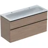 Image de Geberit iCon Set lavabo pour meubles avec meuble sous-lavabo, 2 tiroirs, 120x63x48 cm, 502334, 502.338.JH.1