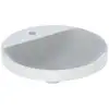 Image de Geberit Variform Lavabo Encastré Rond, 480mm, Avec Trou Pour