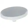 Image de Geberit Variform Lavabo Encastré Ovale, 500x400mm, Sans Trou Pour