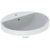 Image de Geberit - Variform Lavabo Encastré Ovale, 500x450mm, Avec Trou Pour