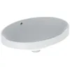 Image de Geberit - Variform Lavabo Encastré Ovale, 550x400mm, Sans Trou Pour
