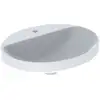 Image de Geberit - Variform Lavabo Encastré Ovale, 550x450mm, Avec Trou Pour