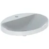 Image de Variform Lavabo À Encastrer Ovale, 600x480mm, Avec Trou - Geberit