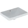 Image de Geberit - Variform Lavabo À Encastrer Rectangulaire, 550x400mm,