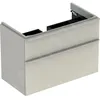 Image de Keramag - Geberit Smyle Square Armoire Sous Lavabo, 500354, 884x617x470mm,