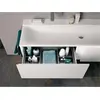 Image de Geberit Xeno 2, meuble sous-lavabo 500.348, 1595x350x473 mm, 2 tiroirs, pour lavabo en composite minéral, 500.346.01.1