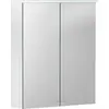 Image de Geberit Option Basic Armoire de toilette avec éclairage intégré, deux portes, largeur 55cm, 500.258.00.1