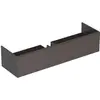 Image de Geberit Xeno 2, meuble sous-lavabo 500.348, 1595x350x473 mm, 2 tiroirs, pour lavabo en composite minéral, 500.346.43.1