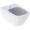 Image de Keramag - Geberit Smyle Square Bidet, Suspendu, Forme Fermée, 500.209.01.8
