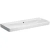 Image de Keramag - Geberit Smyle Square Lavabo 500225, 120x48cm, Sans Trou Pour