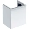 Image de Keramag - Geberit Smyle Square Armoire Sous Lavabo, 500365, 536x617x433mm,
