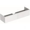 Image de Geberit Xeno 2, armoire sous lavabo 500.347, 1395x350x473 mm, 2 tiroirs, blanc, 500.347.00.1
