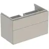 Image de Keramag - Geberit Xeno 2 Armoire Sous Lavabo 880x530x462mm, 2 Tiroirs,