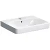 Image de Geberit - Smyle Square Lavabo 500229, 60x48cm, Avec Trou Pour