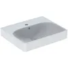 Image de Geberit - Smyle Square - Lavebo 50x41 Cm, Avec Trop-plein, Trou Pour Robinetterie, Blanc 500.256.01.1