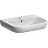 Image de Keramag - Geberit Smyle - Lavabo 60x48 Cm, Avec Trop-plein, Trou Pour Robinetterie, Blanc 500.228.01.1