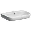 Image de Keramag - Geberit Smyle - Lavebo 70x48 Cm, Avec Trop-plein, Trou Pour Robinetterie, Blanc 500.248.01.1