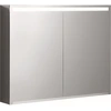 Image de Geberit Option Armoire de toilette avec éclairage intégré, deux portes, largeur 90cm, 500.583.00.1