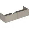 Image de Geberit Xeno 2 armoire sous lavabo, 1395x350x473 mm, 2 tiroirs, 500.348.00.1