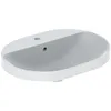 Image de Geberit - Variform Lavabo À Encastrer Elliptique, 600x450mm, Avec