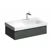 Image de Keramag - Geberit Xeno 2 Armoire Sous Lavabo Avec Découpe Siphon À Droite,