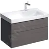 Image de Keramag - Geberit Xeno 2, Armoire Sous Lavabo Avec Découpe Pour Siphon À