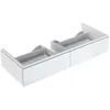 Image de Keramag - Geberit Xeno 2 Armoire Sous Lavabo, 1174x220x462mm, 2 Tiroirs,
