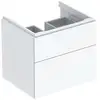 Image de Keramag - Geberit Xeno 2 Armoire Sous Lavabo 580x530x462mm, 2 Tiroirs,