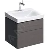 Image de Keramag - Geberit Xeno 2 Armoire Sous Lavabo 580x530x462mm, 2 Tiroirs,