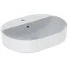 Image de Keramag - Geberit Variform Lavabo À Poser Elliptique, 600x450mm, Avec Trou