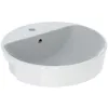 Image de Geberit - Variform Demi Lavabo Rond, 500mm, Avec Trou Pour Robinet,