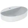 Image de Geberit - Variform Vasque À Poser Ovale, 600x450mm, Avec Trou Pour