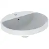 Image de Geberit - Variform Lavabo Encastré Ovale, 500x450mm, Avec Trou Pour