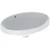 Image de Geberit - Variform Lavabo Encastré Ovale, 550x400mm, Sans Trou Pour