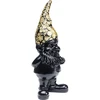 Image de Déco nain debout fleurs 45cm noir Kare Design