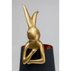Image de Lampe Animal lapin 68cm dorée et noire Kare Design
